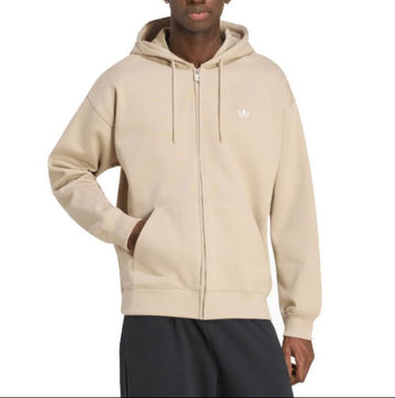 Adidas Originals Essentials Zip Hoodie Beige