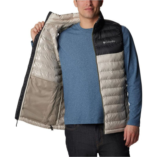 Columbia Powder Lite Vest (Beige/Black)