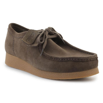 Clarks Wallabee EVO | Dark Olive Suede