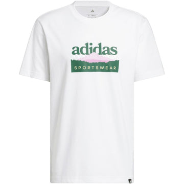 Adidas Mountain Graphic T-Shirt White