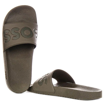 Boss Slides Dark Green