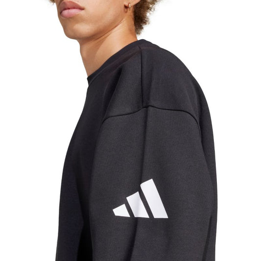 Adidas Essentials Logo Sweatshirt Black