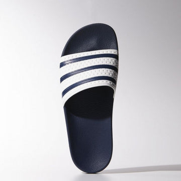 Adidas Originals Adilette Slides White/Navy