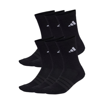 Adidas Crew Socks 6 Pairs Black