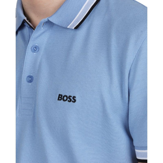 Boss Paddy Polo Azzurro