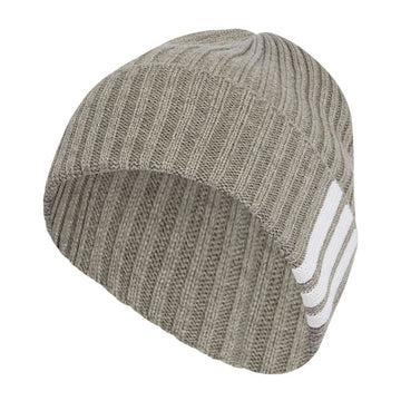Adidas Stripes Beanie Hat Grey