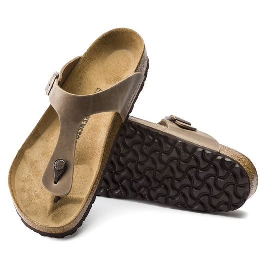 Birkenstock Gizeh Unisex Tobacco Brown Sandals