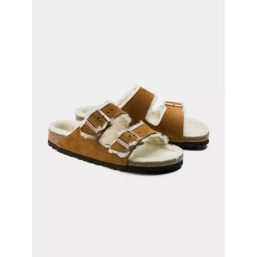 Birkenstock Arizona Shearling Mink W