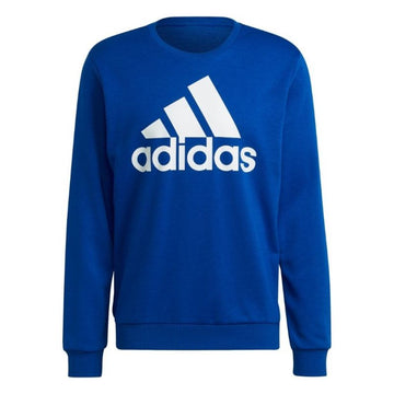 Adidas Essentials Big Logo Sweatshirt Blue