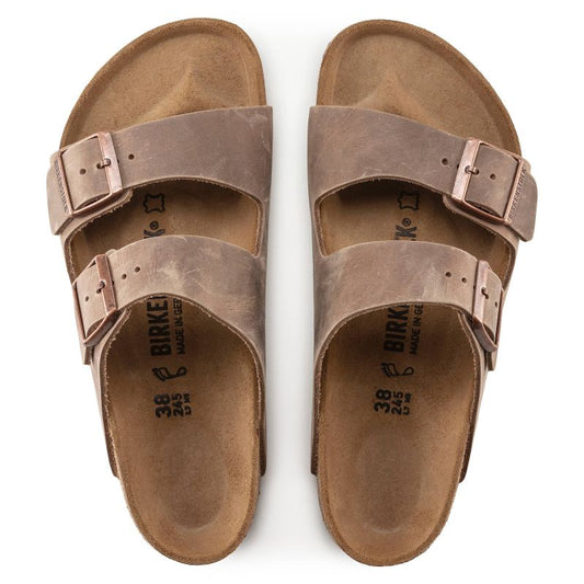 Birkenstock Arizona Tabacco Brown Narrow