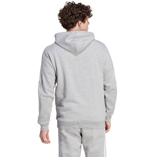 Adidas Essentials Stripes Hoodie Light Grey
