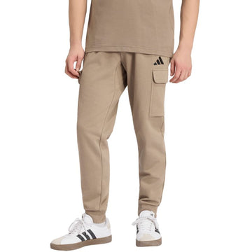 Adidas Essentials Feelcozy Cargo Pants Beige