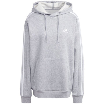Adidas Essentials Stripes Hoodie Light Grey