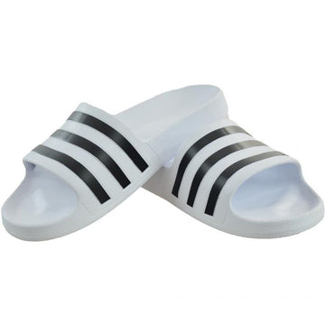 Adidas Adilette Aqua Slides White