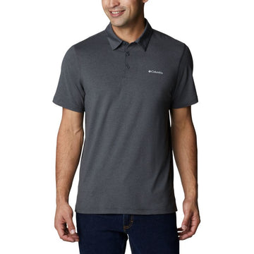 Columbia Tech Trail Polo Shirt Dark Grey