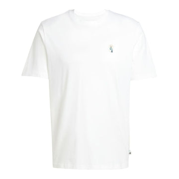 Adidas Dog Sock T-Shirt White