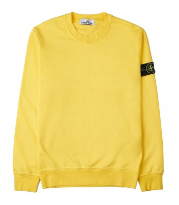 Stone Island - Crew Neck Sweatshirt in Yellow (101563051)