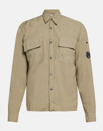 CP Company - Lens Detail Shirt in Sand Beige