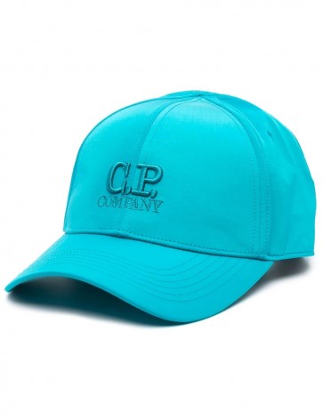 CP Company - Chrome-R Logo Cap in Tile Blue