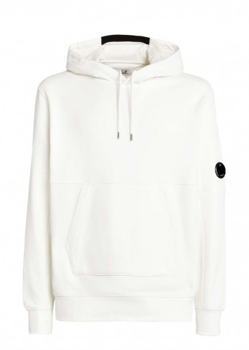 CP Company - Hoodie in Gauze White