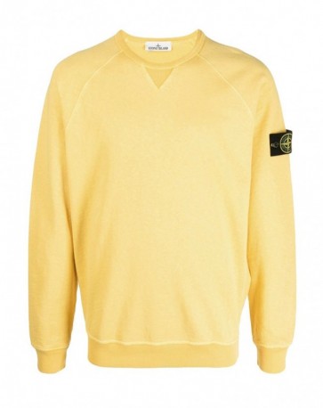 Stone Island - Crew Neck Sweatshirt in Yellow (781566360)
