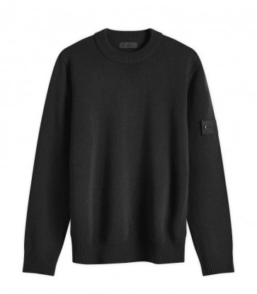 Stone Island - Ghost Crew Neck Jumper in Black (8115527FA)