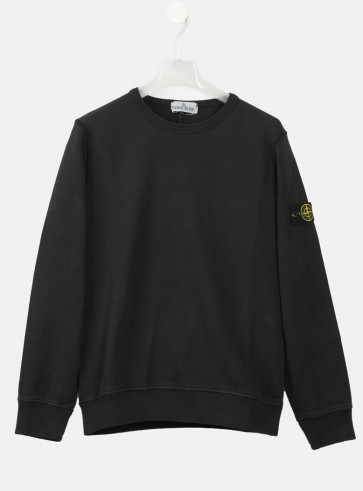 Stone Island Junior - Crewneck Sweatshirt in Black (811661320)