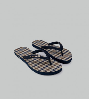 Aquascutum - Active Club Check Flip Flop