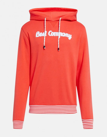 Best Company - Hoodie in Orange