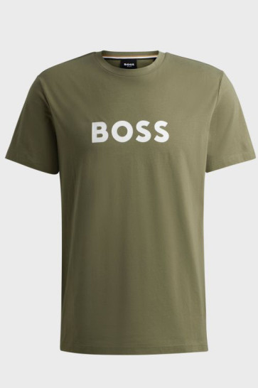 Boss - T-Shirt in Khaki