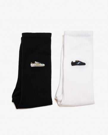 Adidas Originals - Samba Crew Socks (Pack Of 2)