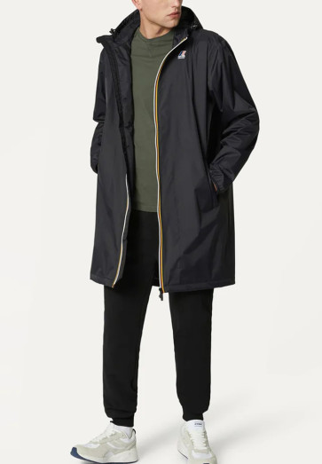 K-Way - LE VRAI 3.0 Eiffel Warm Raincoat Black