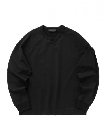Stone Island - Ghost Crewneck Sweatshirt in Black