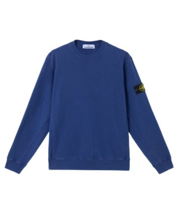 Stone Island - Crew Neck Sweatshirt in Marine Blue 