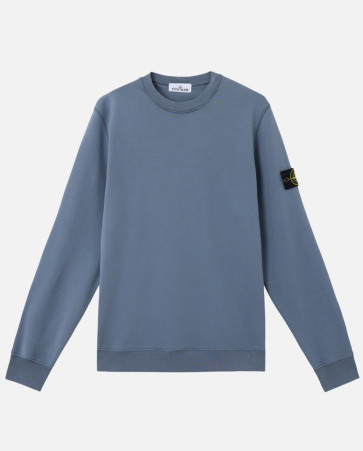 Stone Island - Crewneck Sweatshirt in Avio Blue