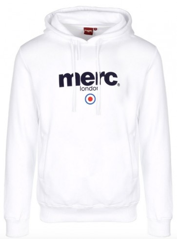 Merc London - Pill Hoodie Sweatshirt (White)