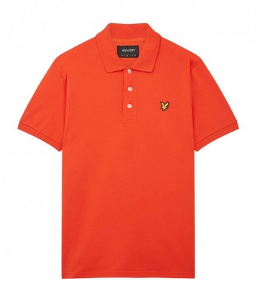 Lyle & Scott - Polo Shirt in Burnt Orange
