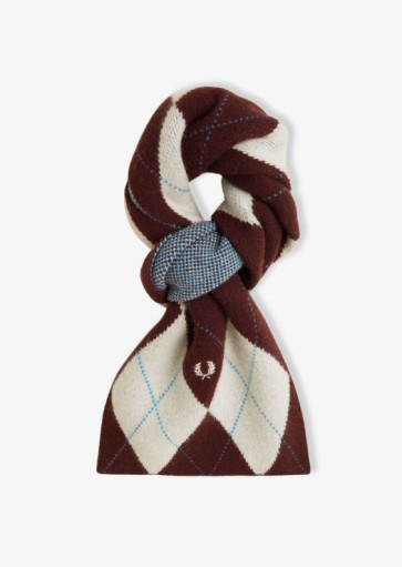 Fred Perry - Wool Argyle Scarf