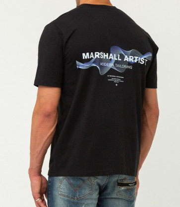 Marshall Artist - Wireframe Graphic T-Shirt (Black)