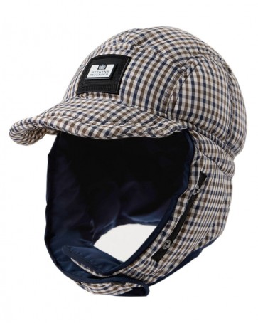 Weekend Offender - Zabit Check Peaked Trapper Hat (House Check)