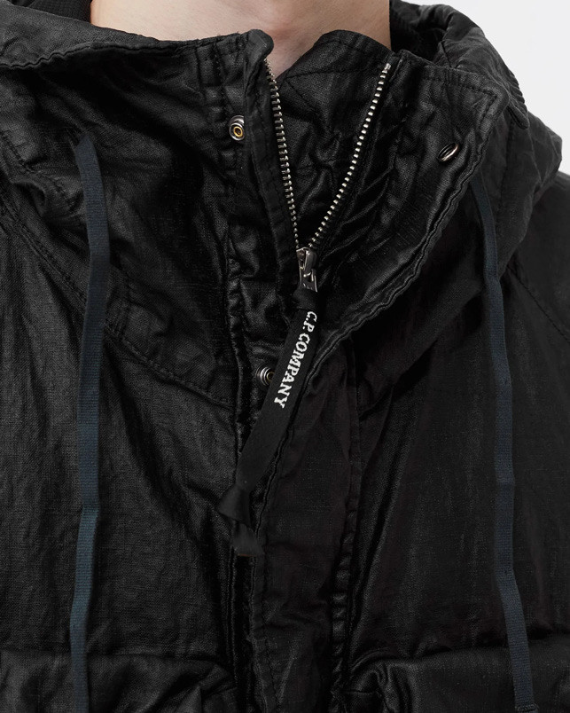 CP Company x Clarks - Lino Long Wax Jacket