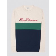 Ben Sherman - Sports Logo Sweatshirt (Ecru)