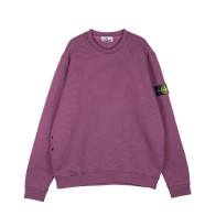 Stone Island - Crew Neck Sweatshirt in Dark Burgundy (811561241)