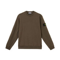 Stone Island - Crew Neck Sweatshirt in Military Green