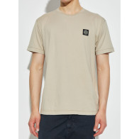 Stone Island - Patch Logo T-Shirt in Desert