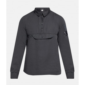 CP Company - Half Zip Shirt in Black