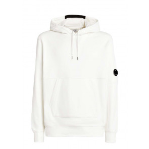 CP Company - Hoodie in Gauze White