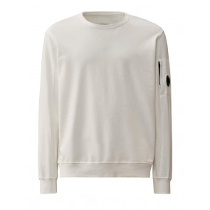 CP Company - Light Fleece Sweatshirt in White