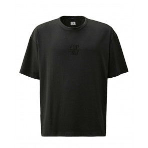 CP Company - 20/1 Jersey Logo T-Shirt in Black
