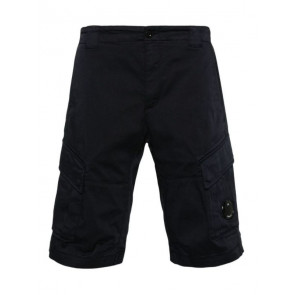 CP Company - Stretch Sateen Cargo Shorts in Total Eclipse
